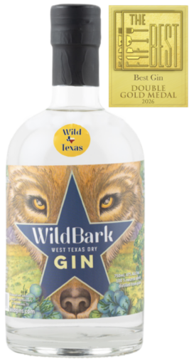 WildBark West Texas Dry Gin bottle